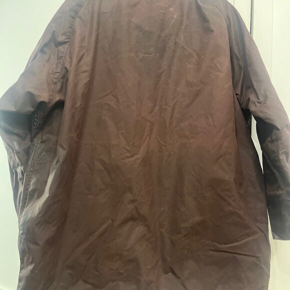 Barbour Waxed A190 Beaufort Jacket - Brown, XXL - Picture 8 of 11